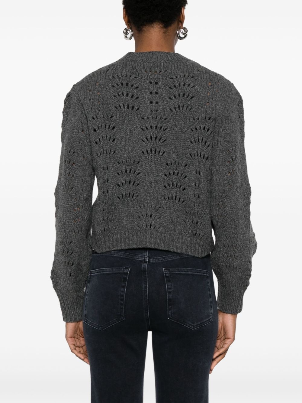 textured cardigan - 4