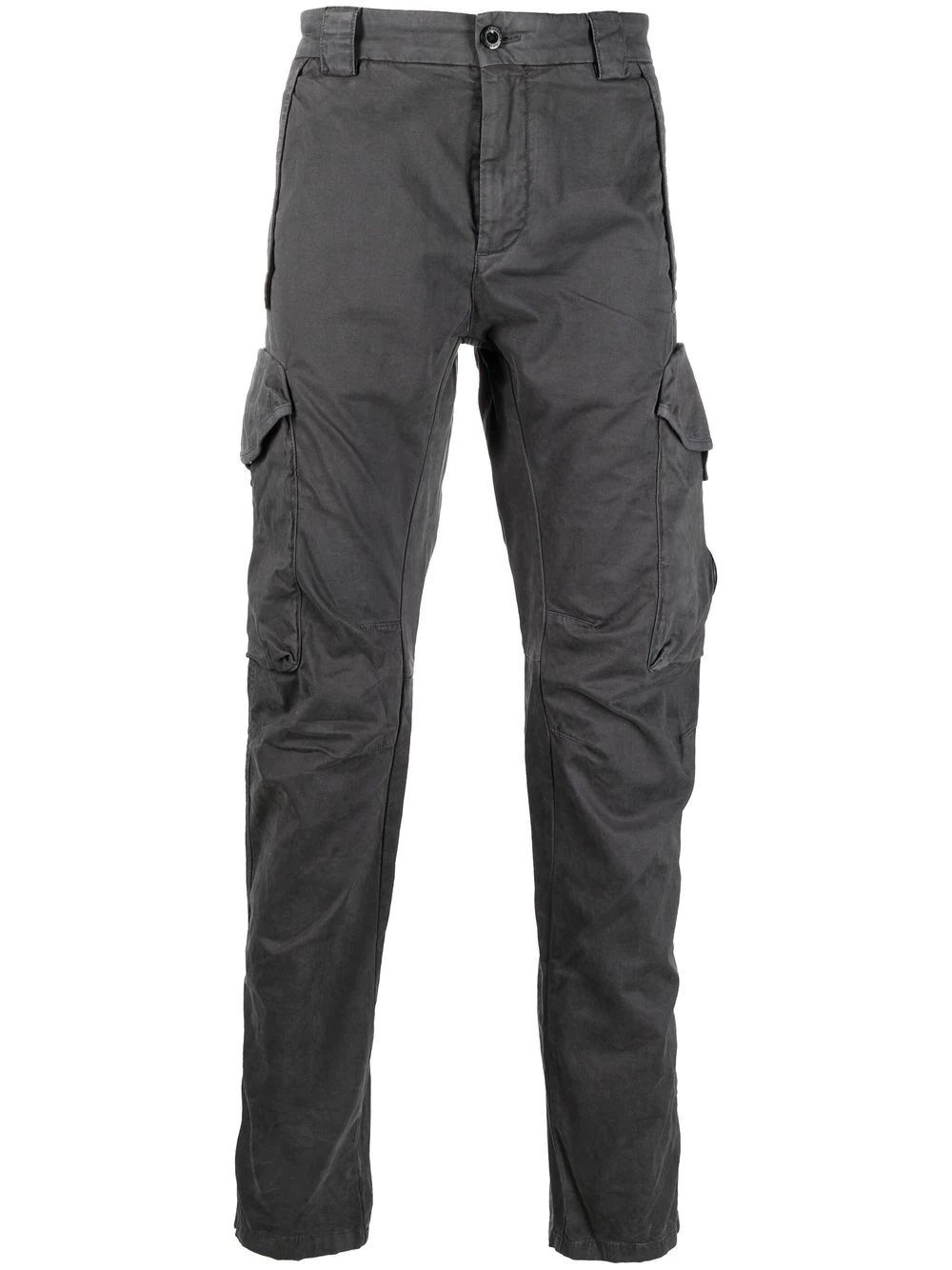 lens-embellished cargo trousers - 1