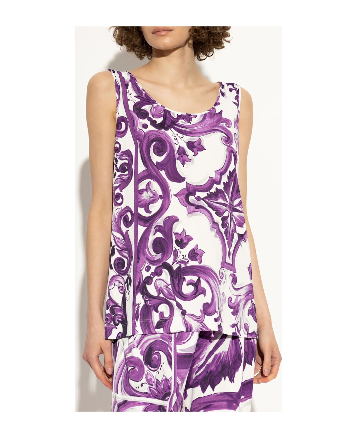 Dolce & Gabbana Top With 'majolica' Print - 3