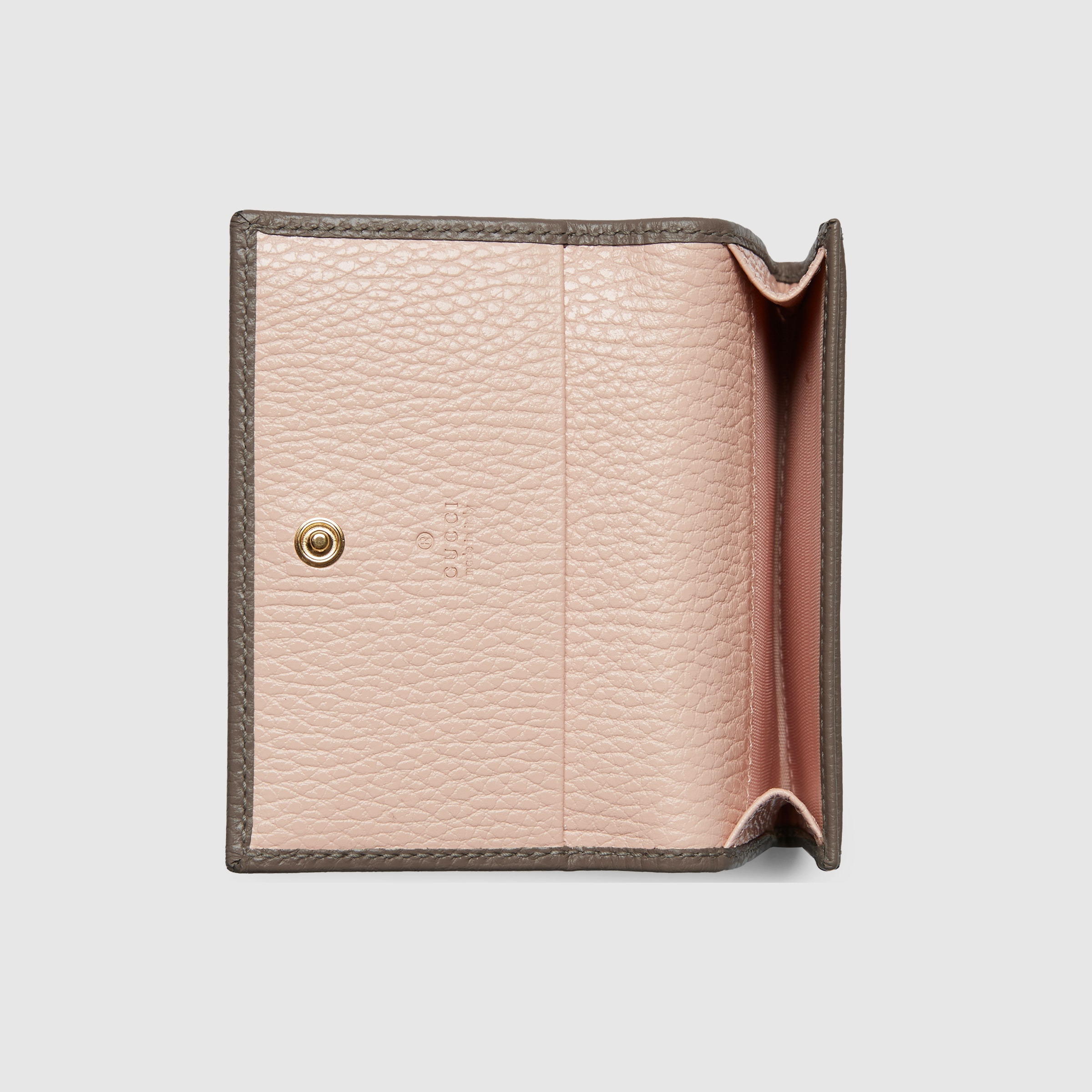 GG Marmont pink interior card case - 5