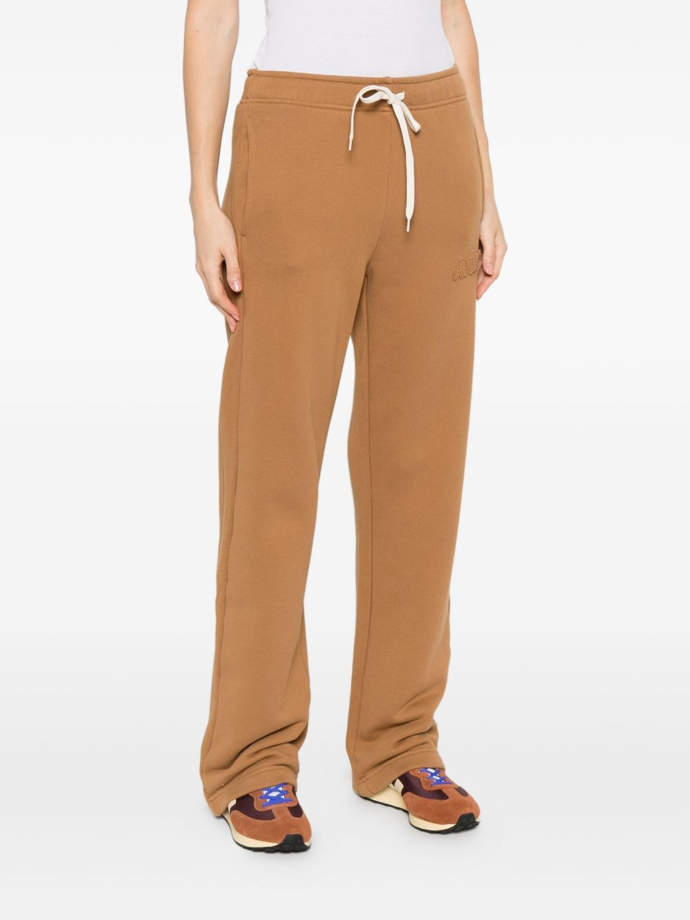 logo-embroidered drawstring sweatpants - 3