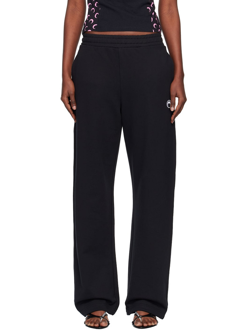 Black Moon Logo Fleece Sweatpants 1