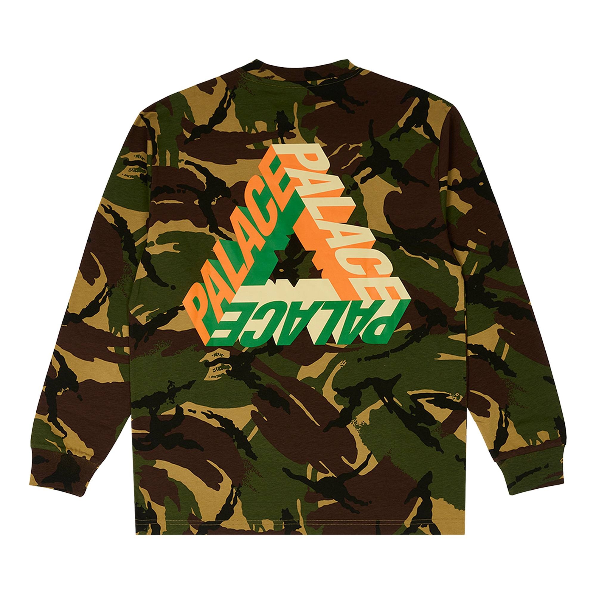 Palace P-3D Longsleeve 'Woodland Camo' - 2