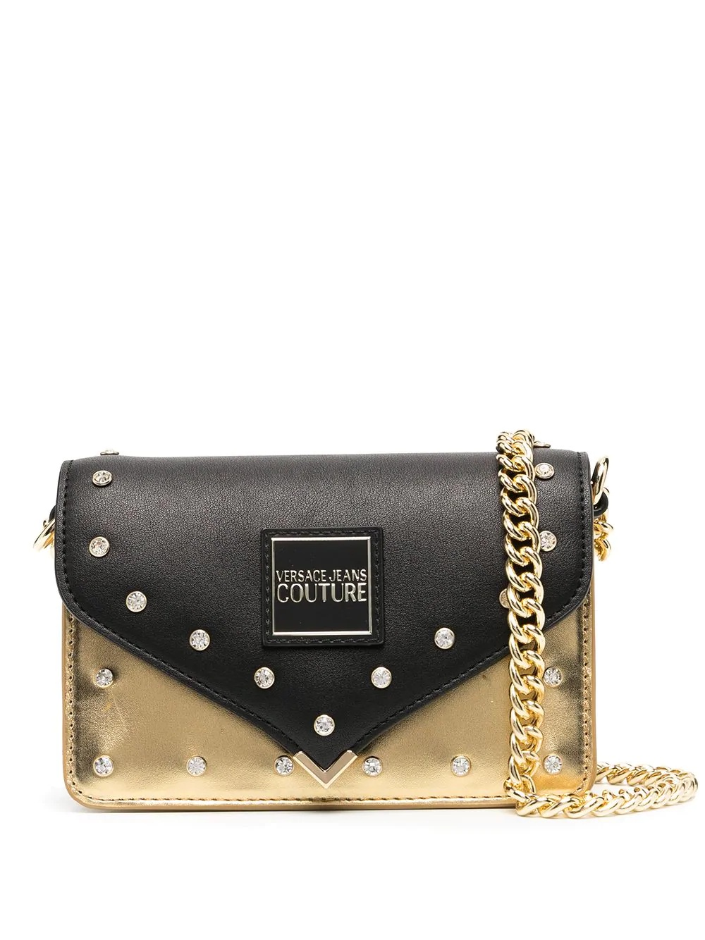 two-tone crossbody bag - 1