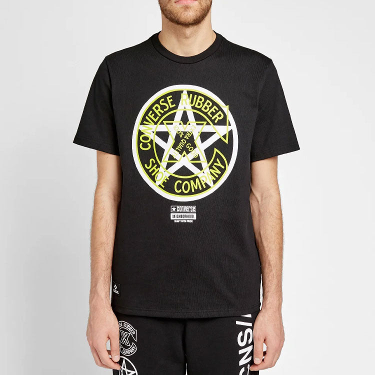Converse x NEIGHBORHOOD Tee 'Black' 10018145-A01 - 4