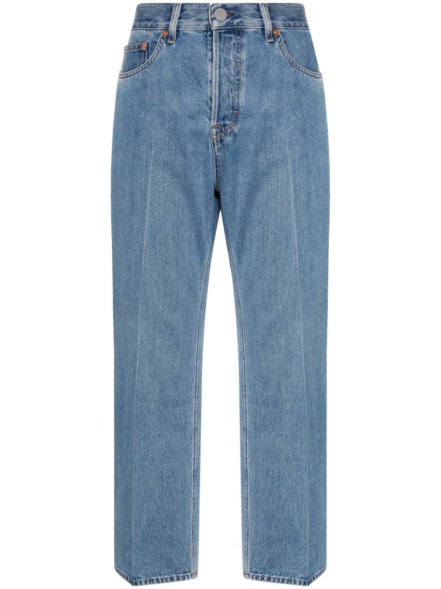 Gucci GUCCI LOW CROP PANT ECO WASHED CLOTHING - 1