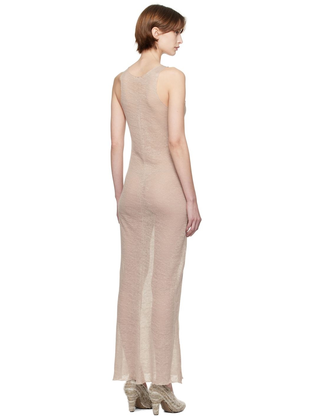 Taupe No.303 Maxi Dress - 3