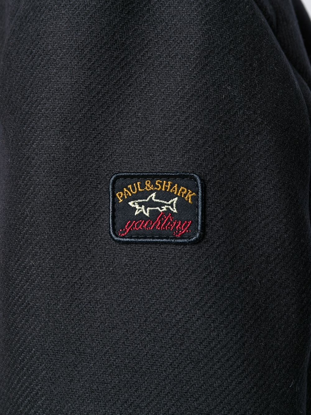 logo patch peacoat - 5