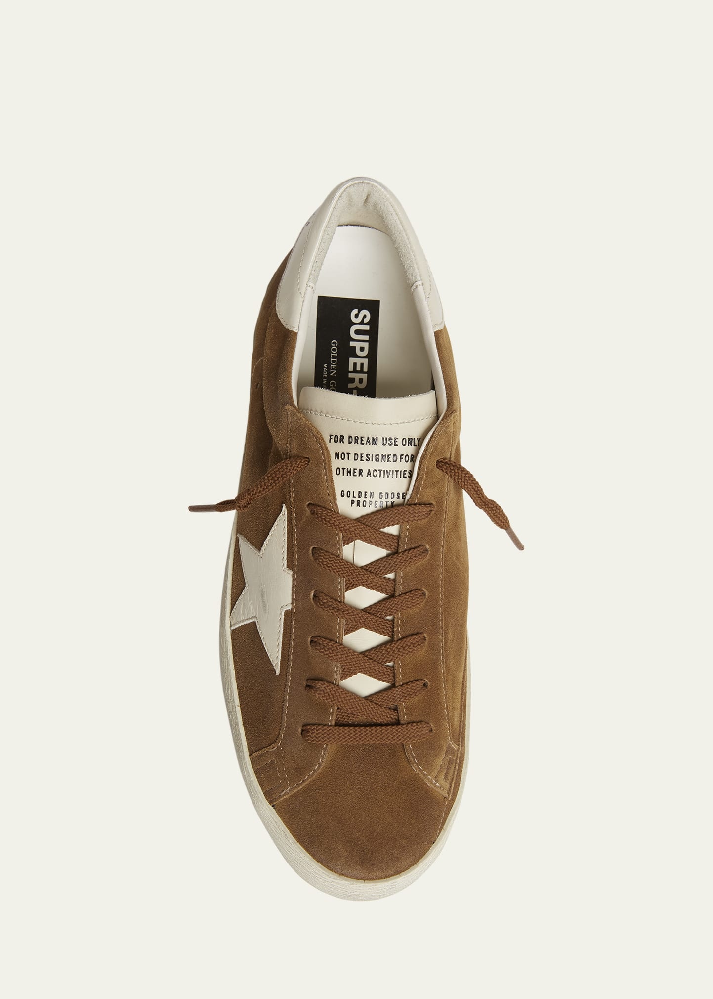 Men's Super Star Low-Top Suede Sneakers - 5