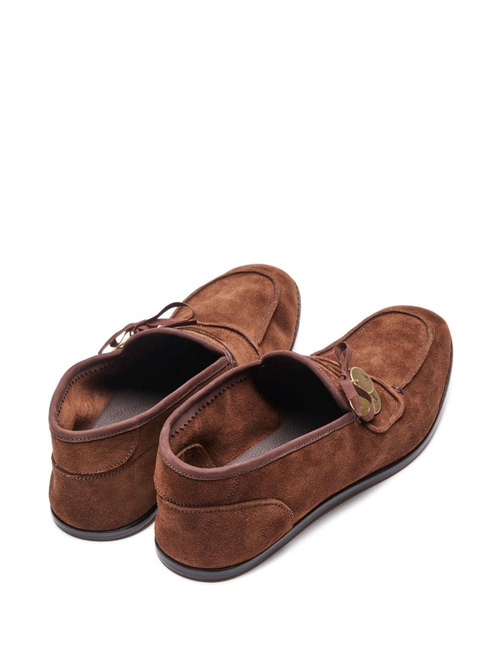 coin-embellished loafers - 3
