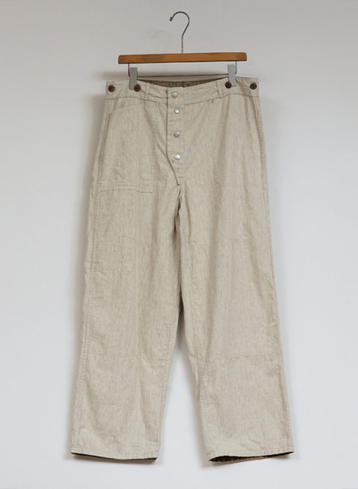 Nigel Cabourn Mountain Pant Reversible in Khaki outlook