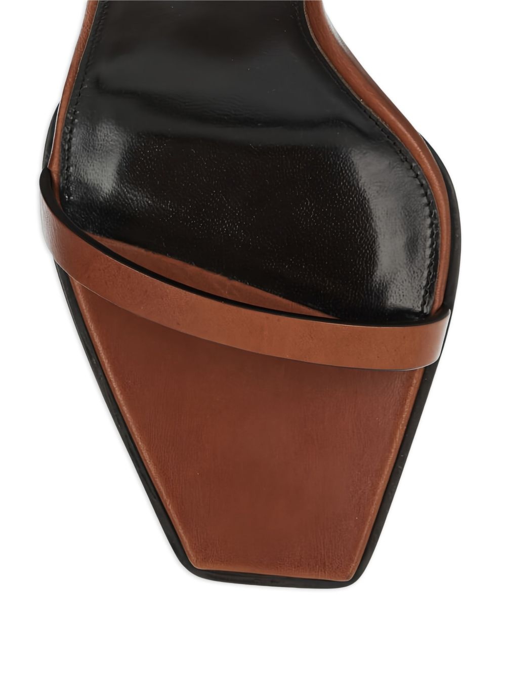 90mm May leather ankle-strap wedge sandals - 4