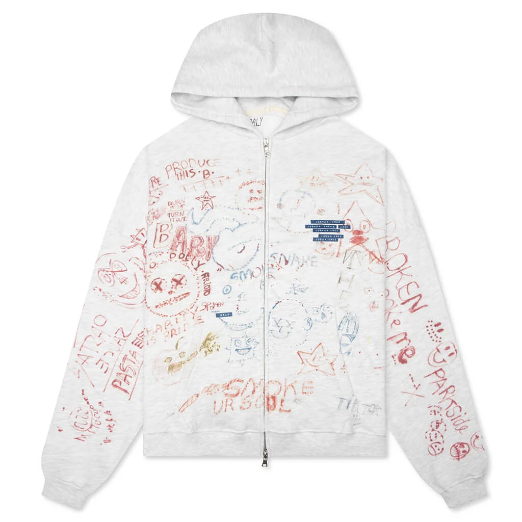 JOSHUA TREE DOUBLE ZIP HOODIE - MULTI - 1