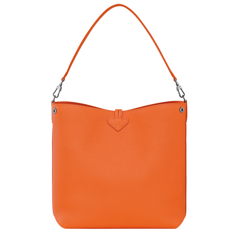 Le Roseau M Shoulder bag Orange - Leather 4