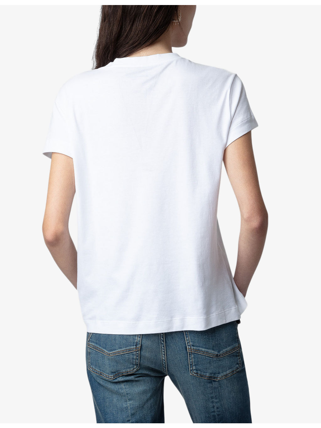 Walk text-print cotton-jersey T-shirt - 4