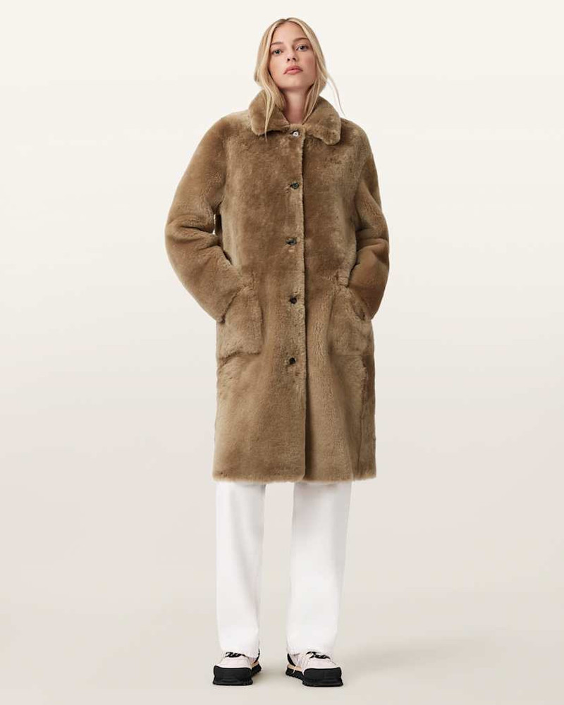 SERRA REVERSIBLE SHEARLING COAT 7
