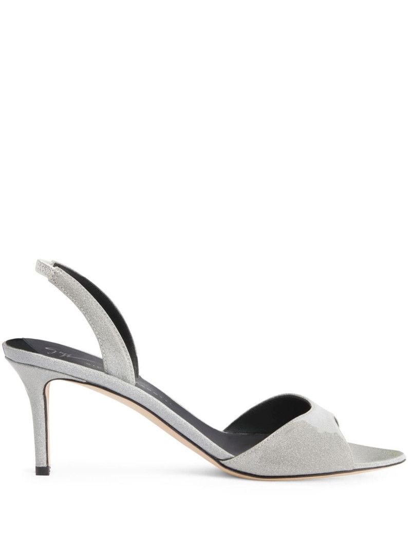 Lilibeth 70mm leather sandals 1