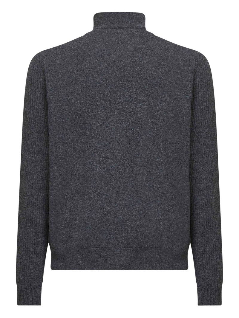 LARDINI wool blend shirt jacket outlook