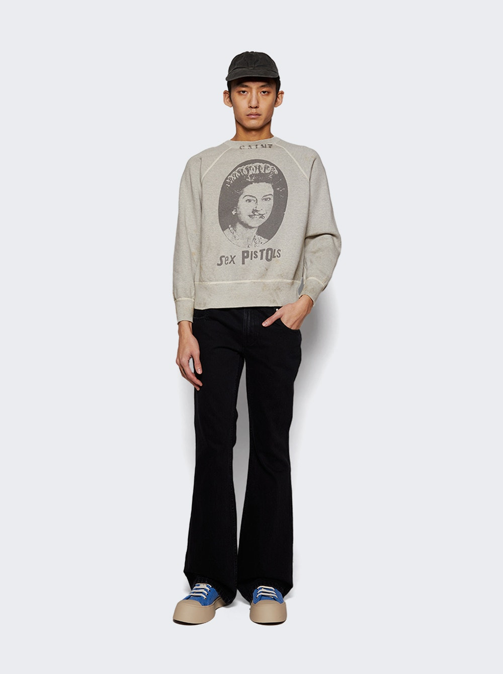 X Sex Pistols Sweatshirt Grey - 2