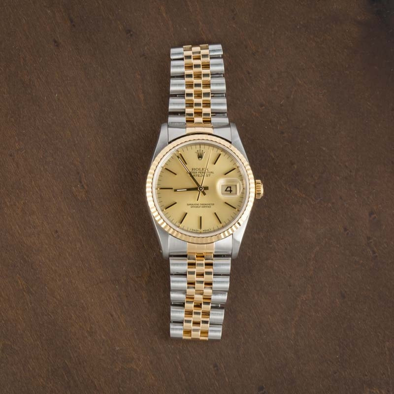 Rolex Datejust 16233 Champagne Dial - 5