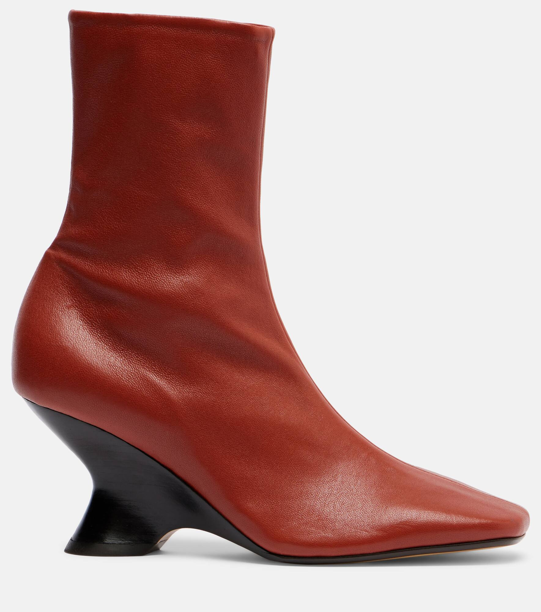 75 leather ankle boots - 3