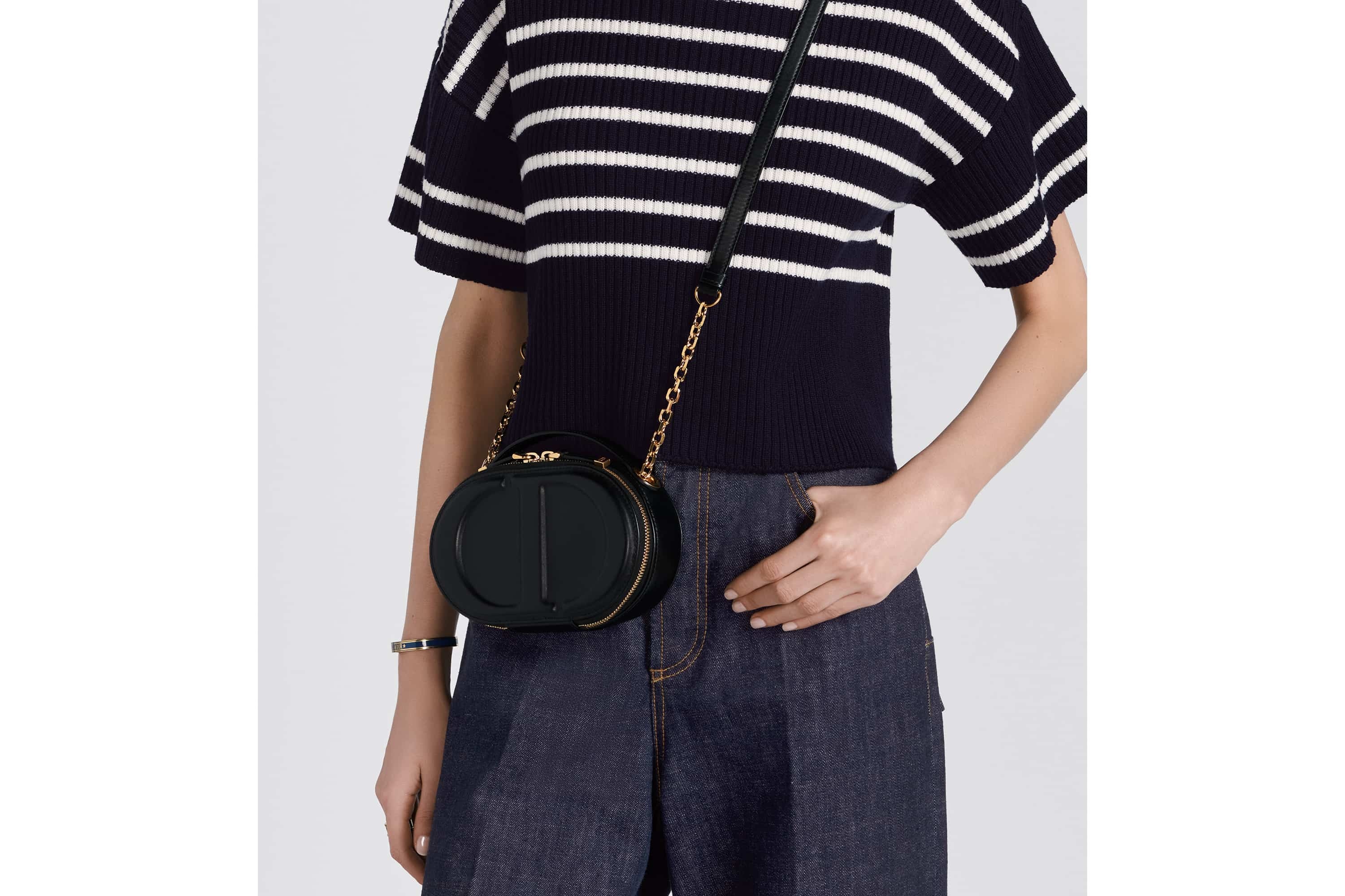 Dior CD Signature Oval Camera Bag | dior | REVERSIBLE