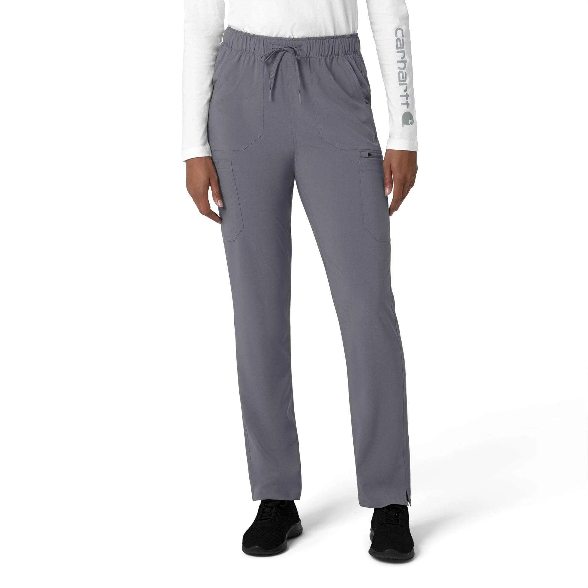 Women's Force Cross-Flex Straight Leg Cargo Scrub Pant - 1
