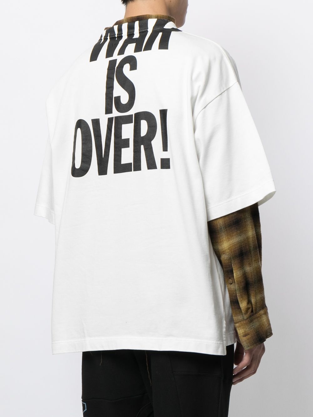 slogan-print T-shirt - 4