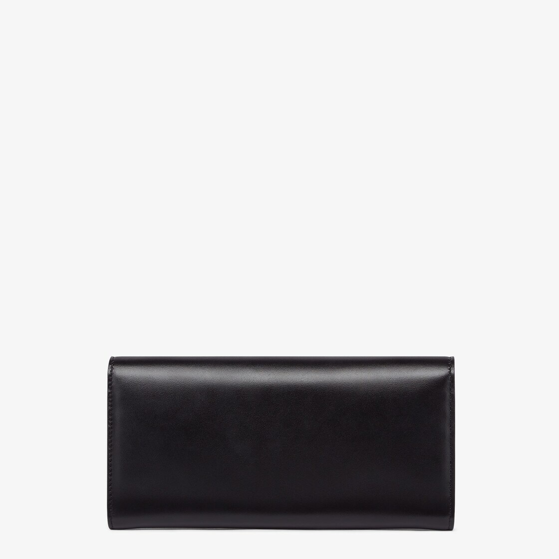 Fendi Roma continental wallet with short metal chain. The interior features two gusseted compartment - 3