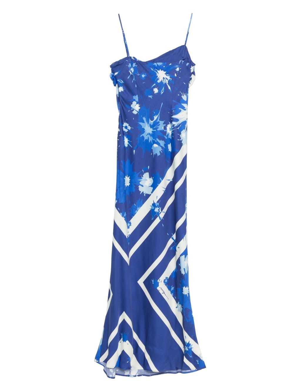 printed maxi dress - 2