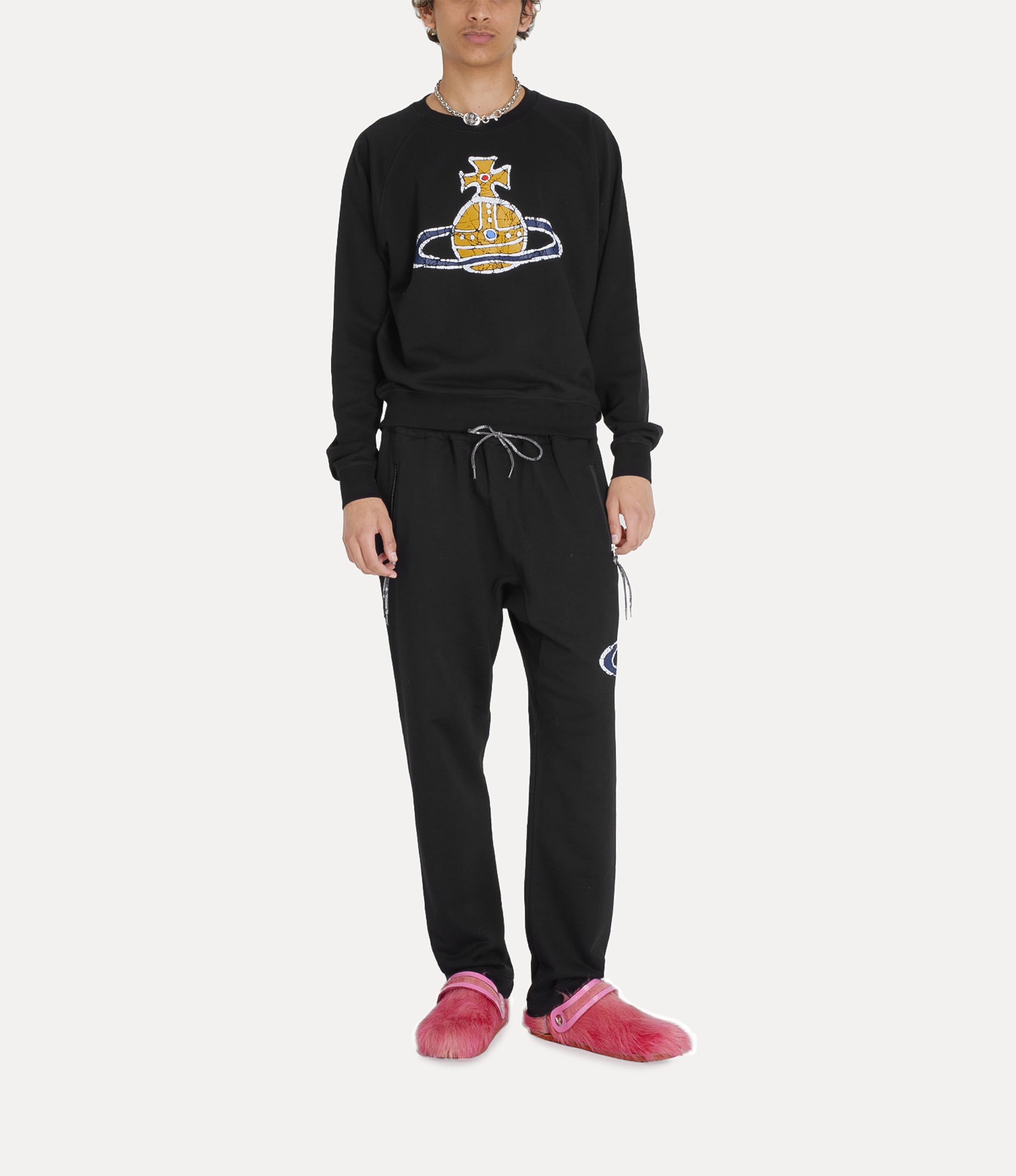 Vivienne Westwood｜SWEATSHIRTS (TIME MACHINE RAGLAN SWEA Vivienne Westwood TIME MACHINE RAGLAN SWEATSHIRT | REVERSIBLE