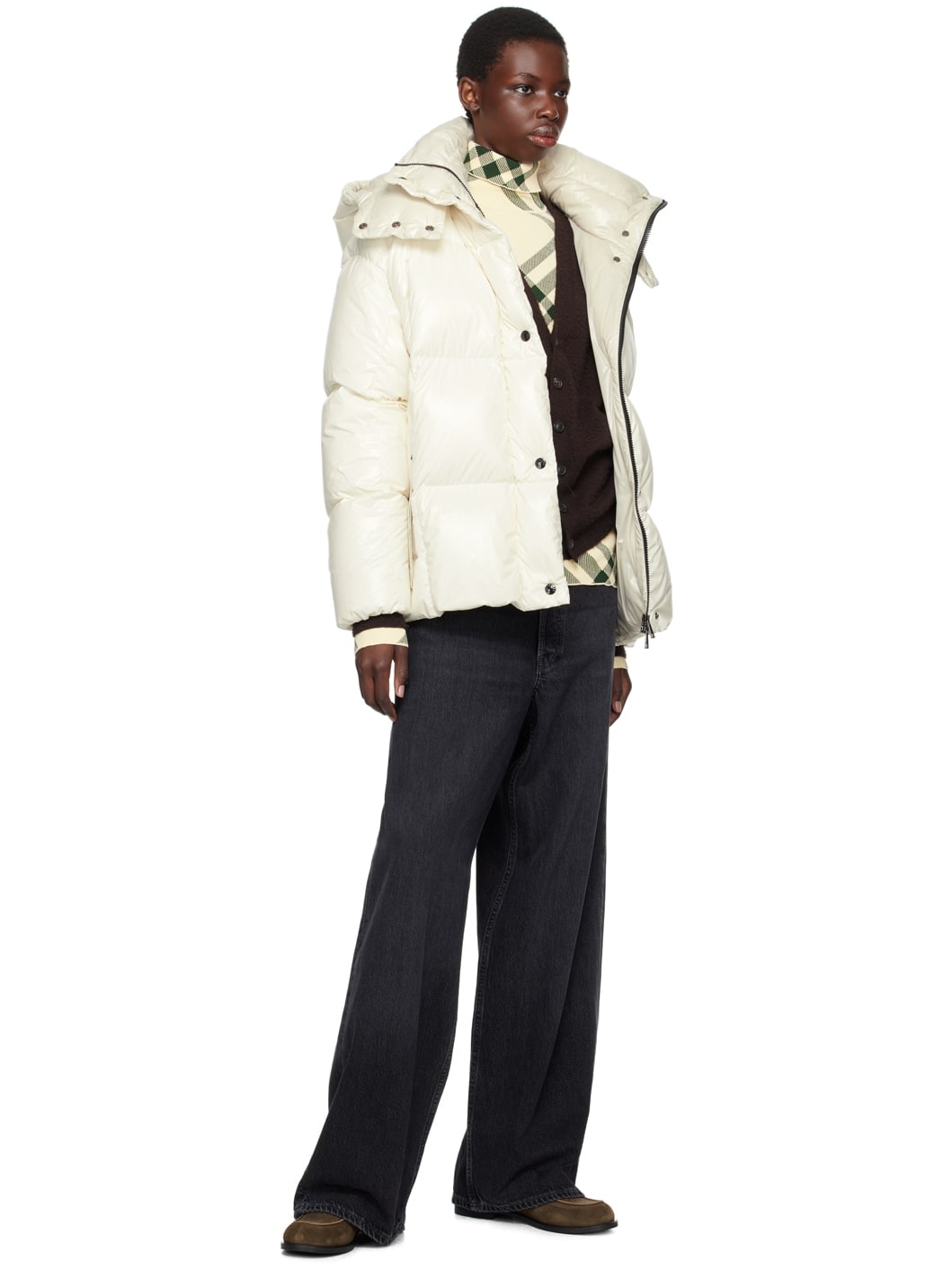 White Parana Down Jacket - 5