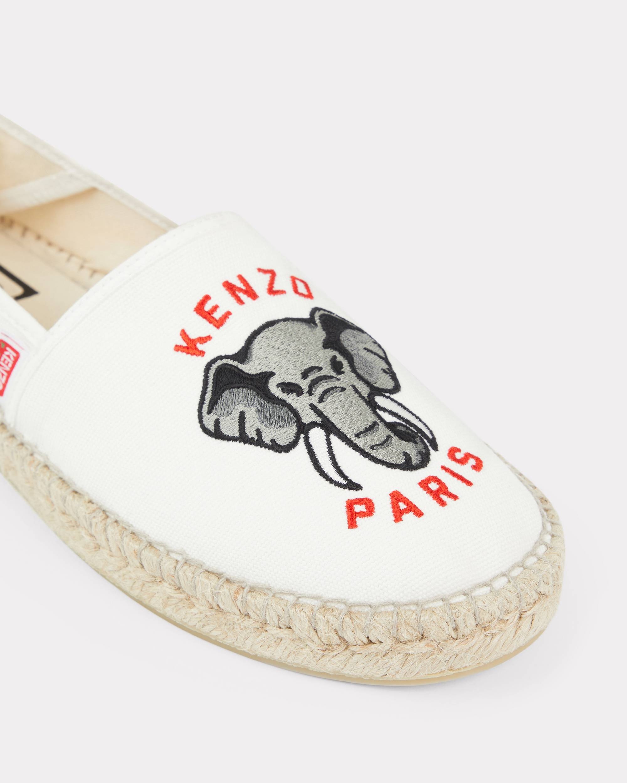 Embroidered canvas espadrilles - 4