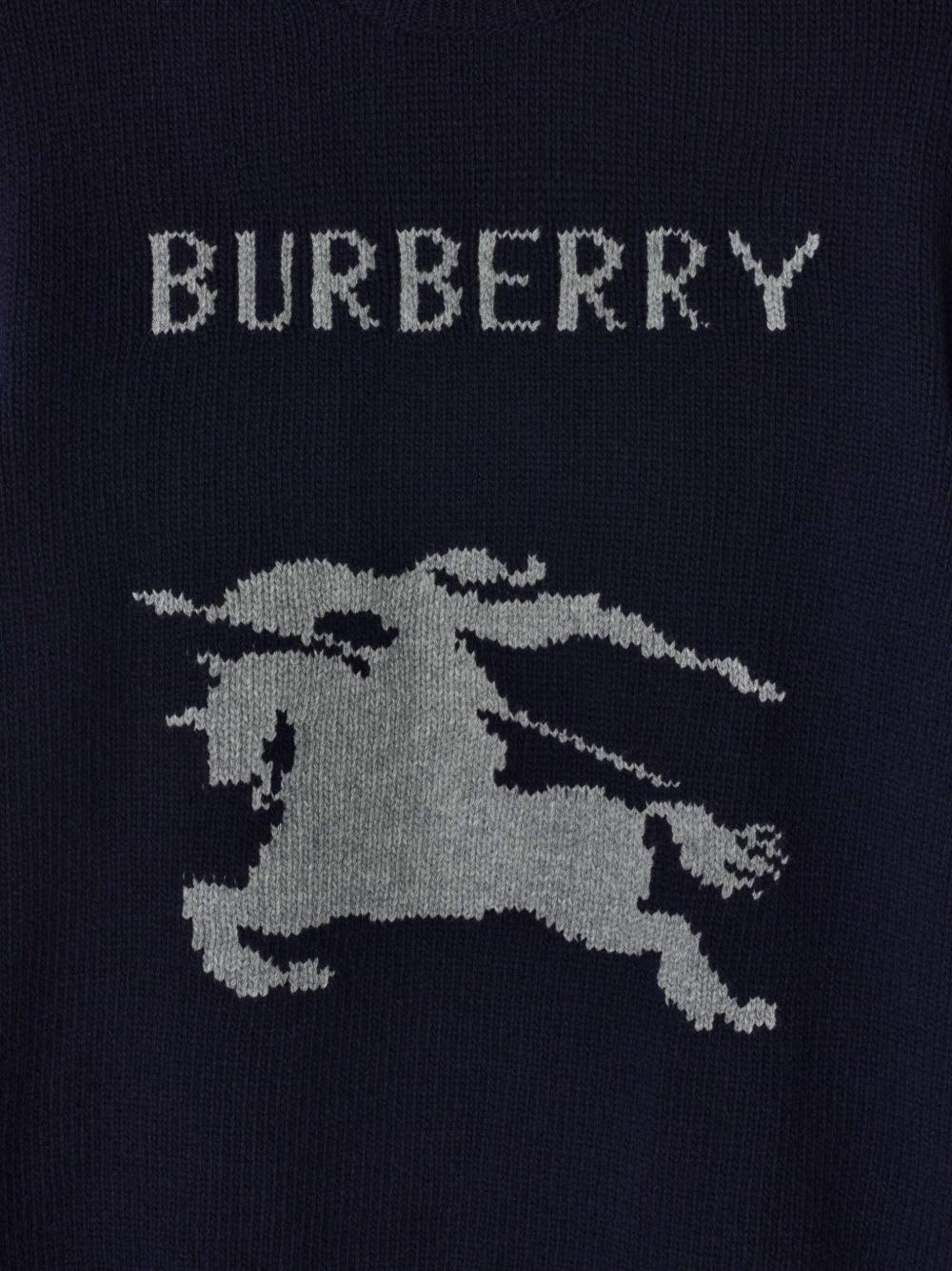 Equestrian Knight-motif sweater - 5