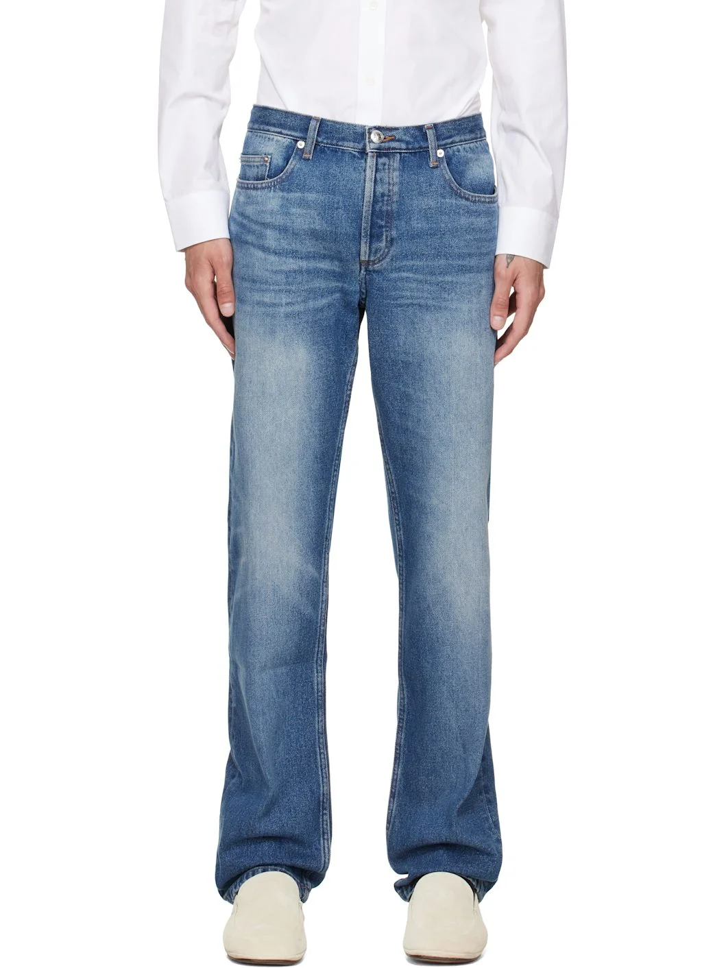 Blue New Standard Jeans - 1