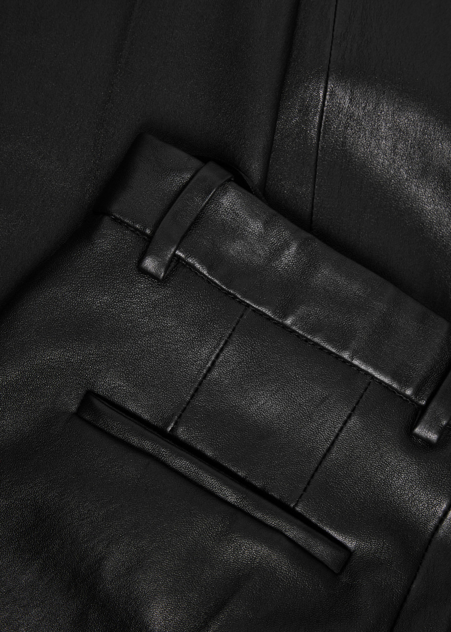 Joseph Coleman Leather Trousers - 5