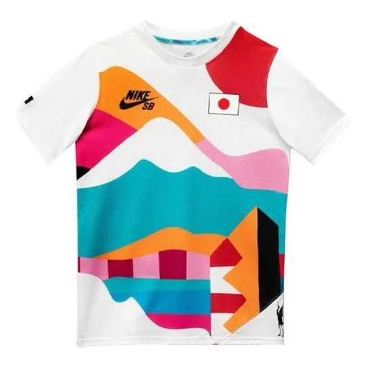 Nike SB x Parra Japan Federation Kit Crew Jersey 'White Multi' CT6050-100 - 1