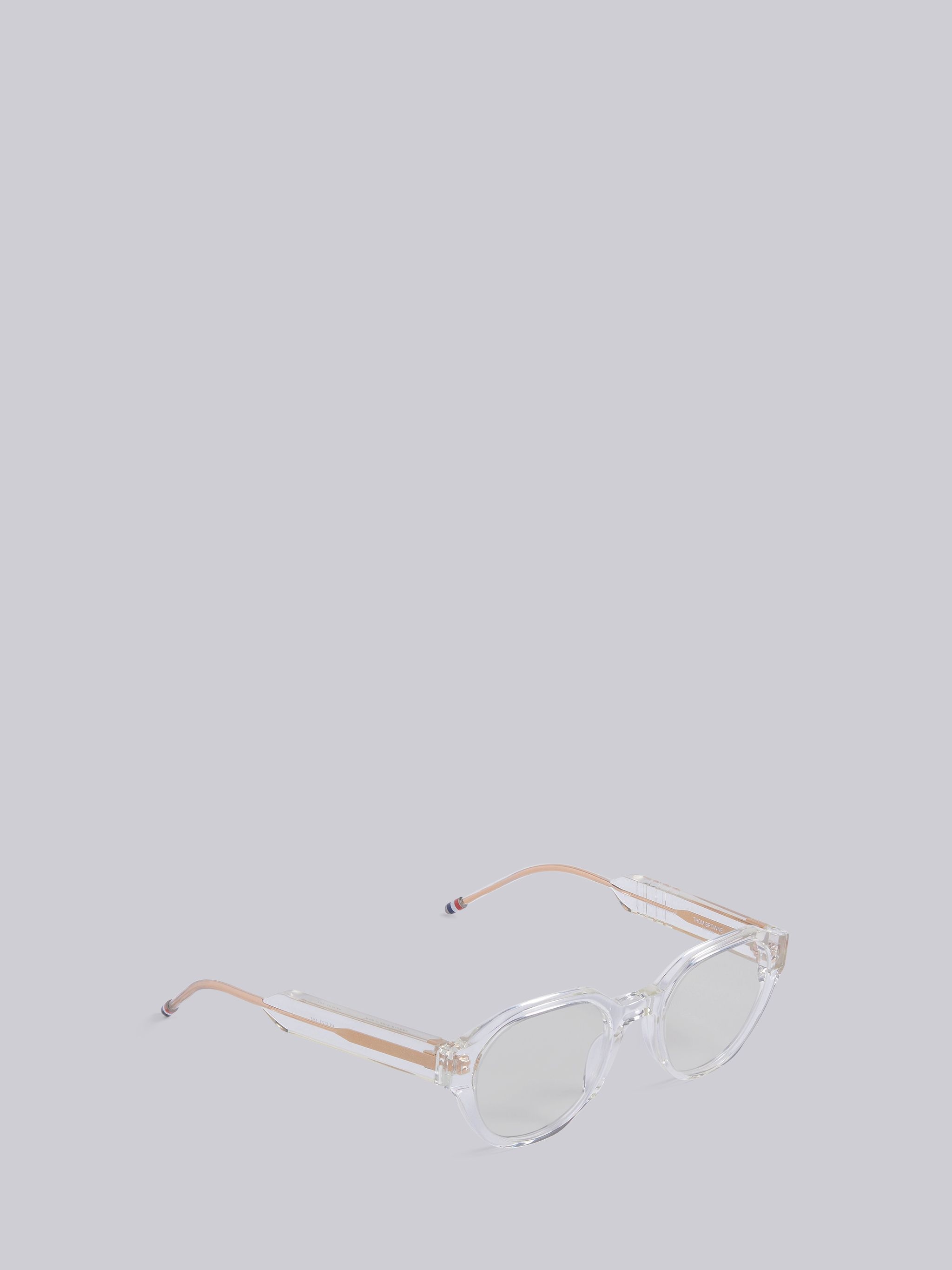 TB716 - Crystal Clear Round Glasses - 4