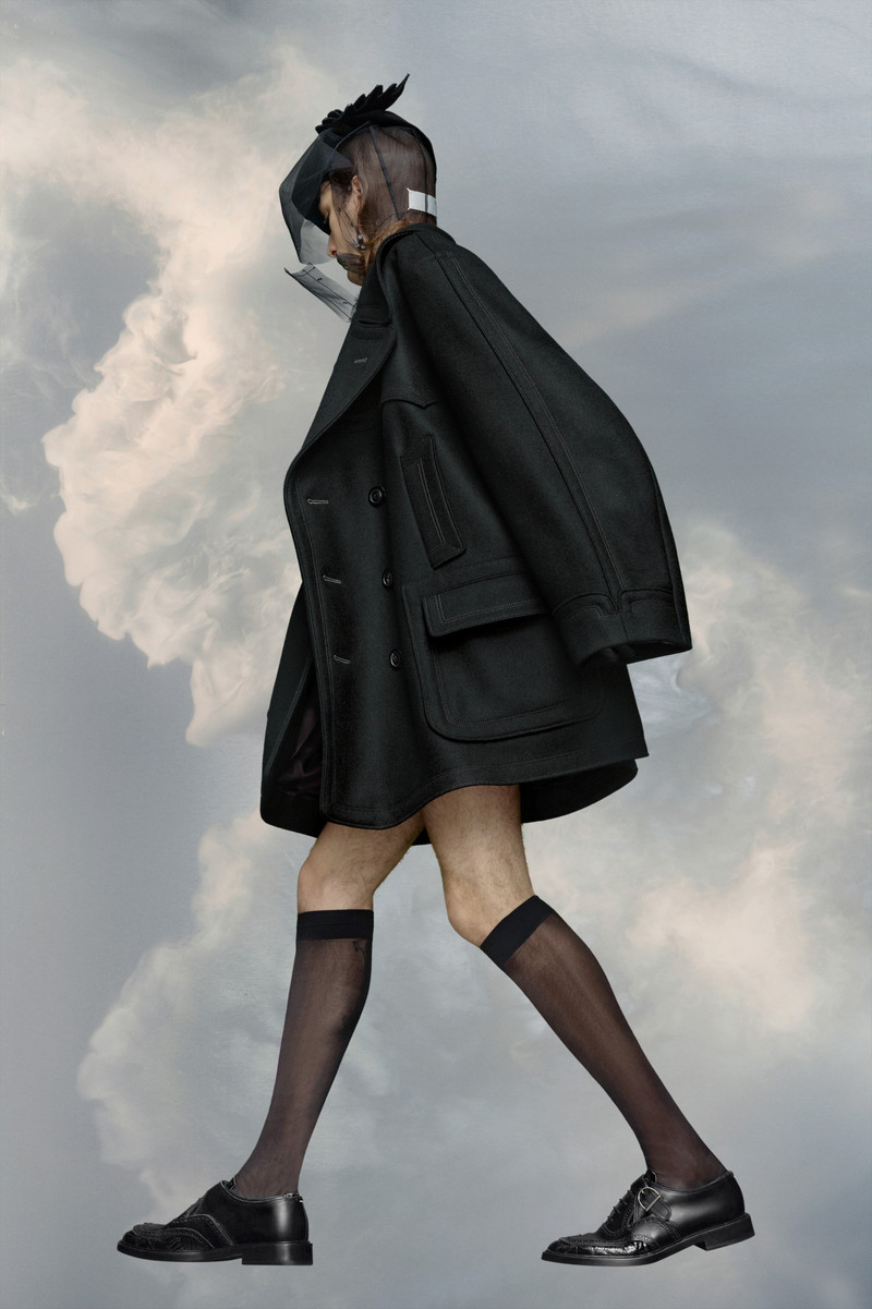 Oversized caban coat 4