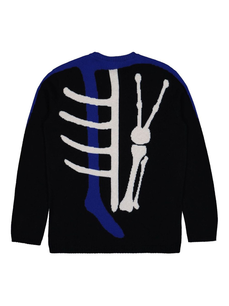 Walter Van Beirendonck Skeleton jumper outlook