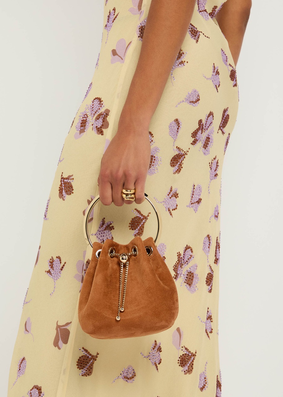 Jimmy Choo Bon Bon Suede Bucket bag - 5