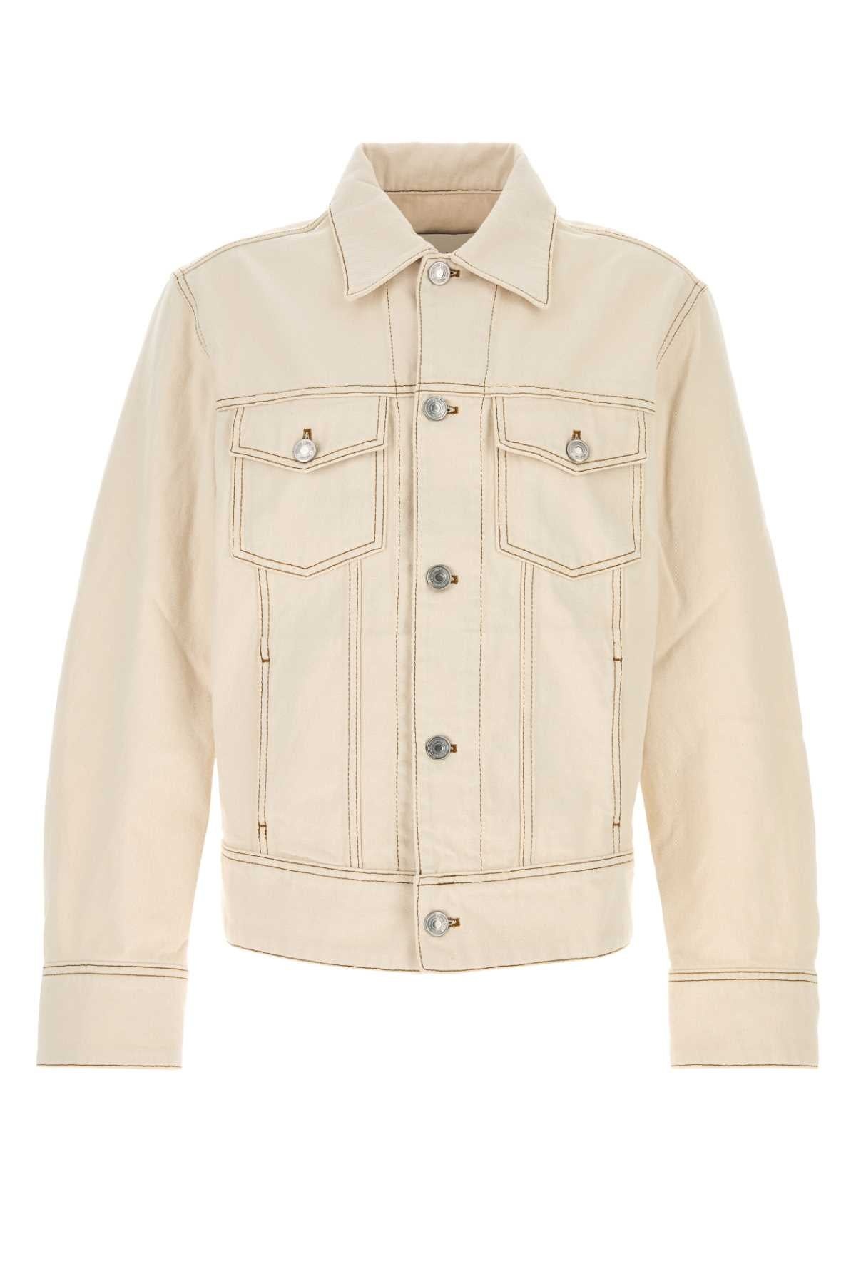 ジャケット Ami Sand Denim Jacket AMI Paris Ami Men Sand Denim Jacket | luosophy | REVERSIBLE