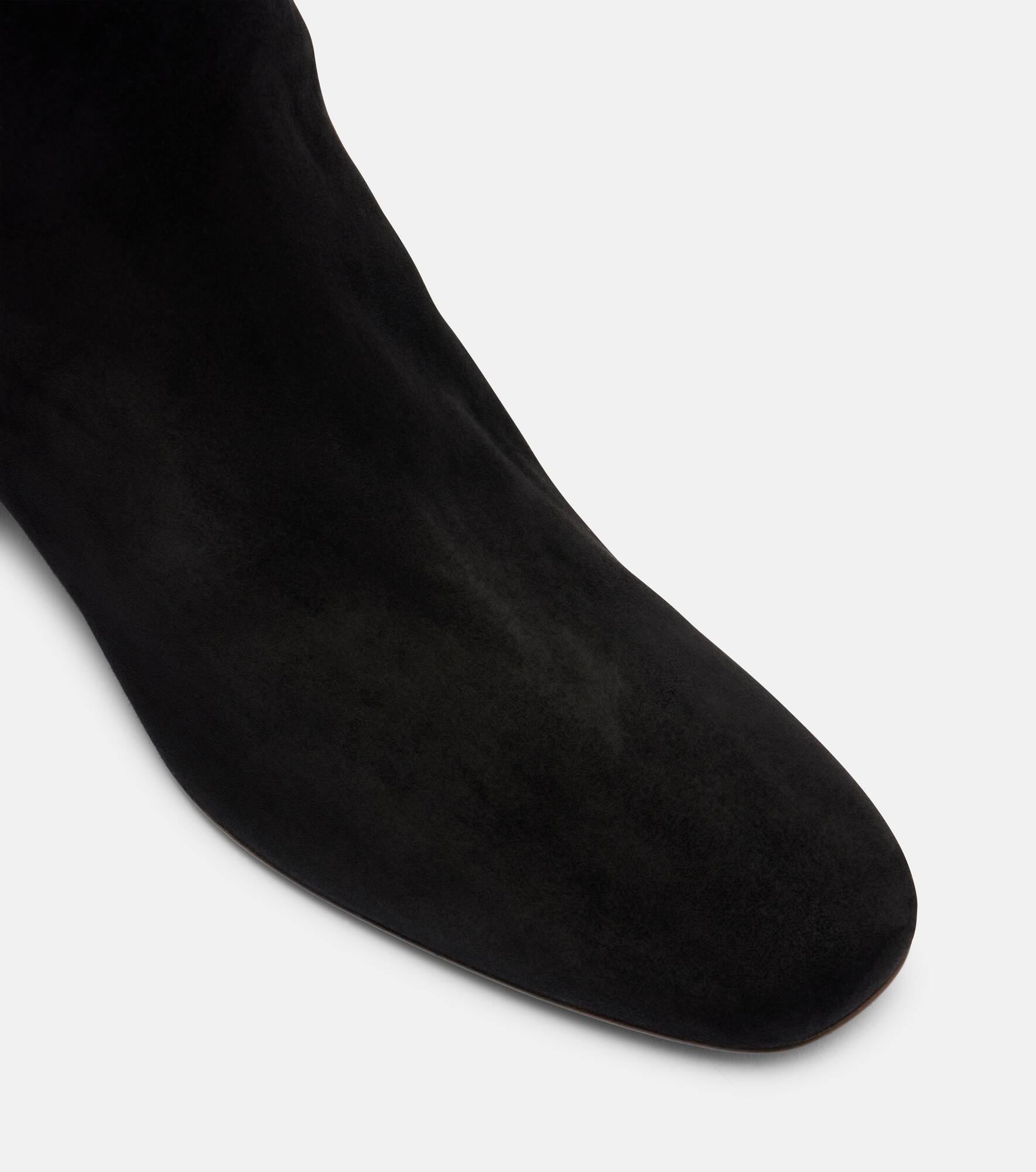 Suede ankle boots - 5