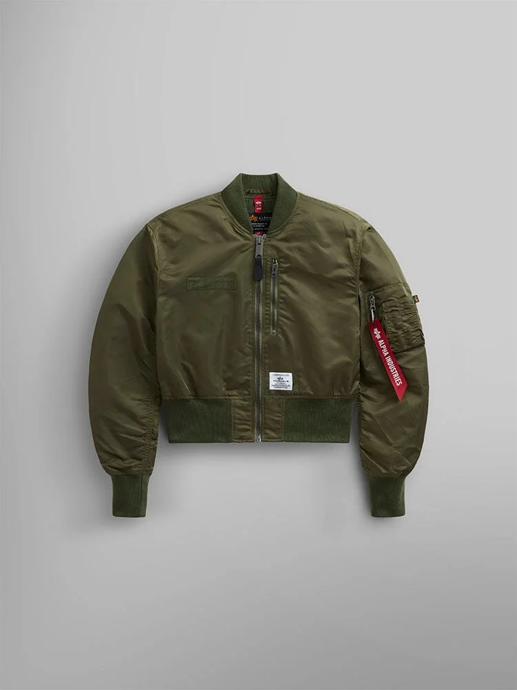 L-2B CROPPED GEN II BOMBER JACKET WOMENS - 1