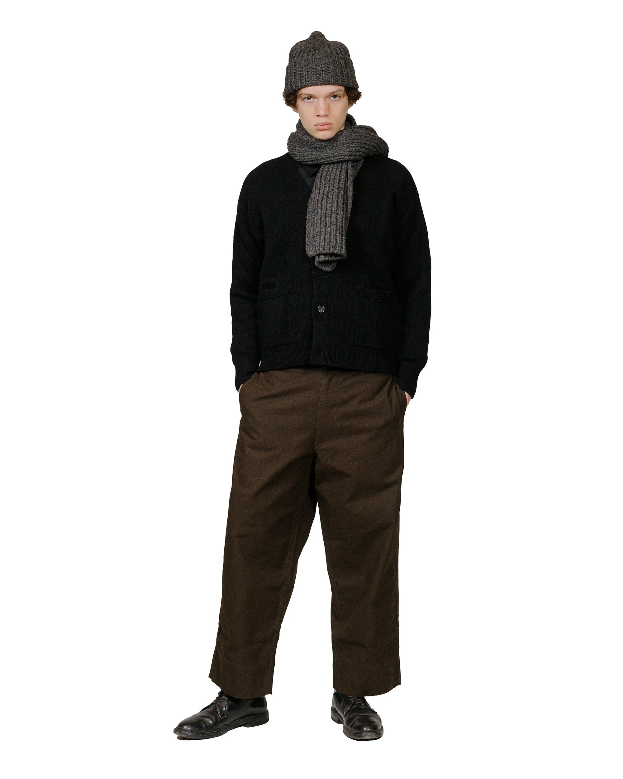 Boxy Cardigan Geelong Black - 3