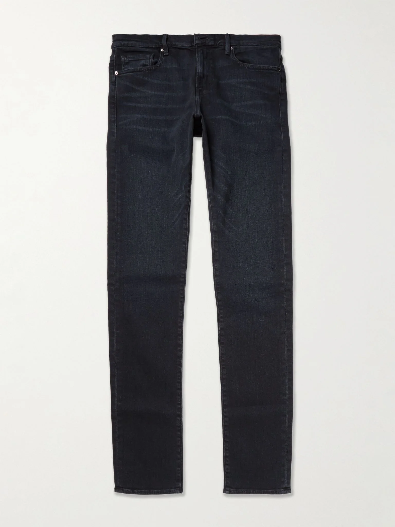 L'Homme Slim-Fit Dry Denim Jeans Indigo - 1