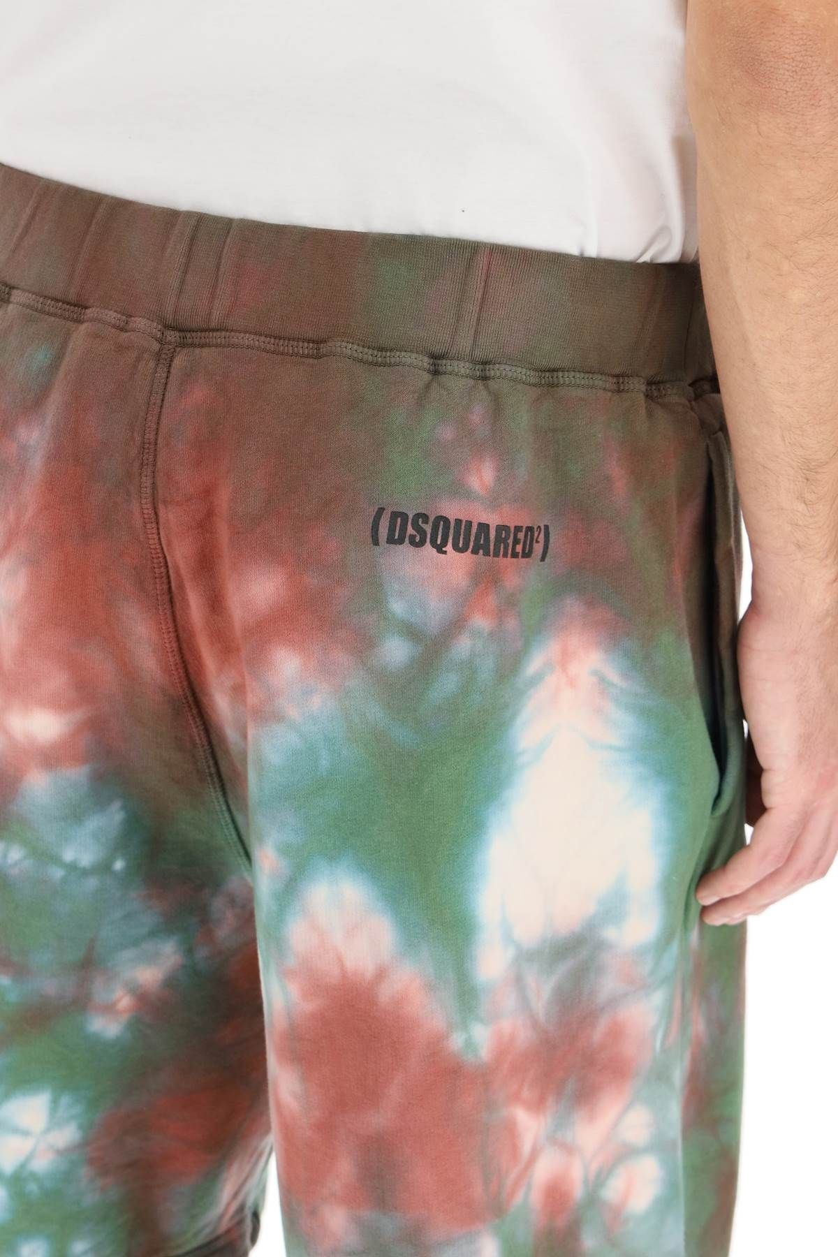 TIE-DYE SHORT SWEATPANTS - 5