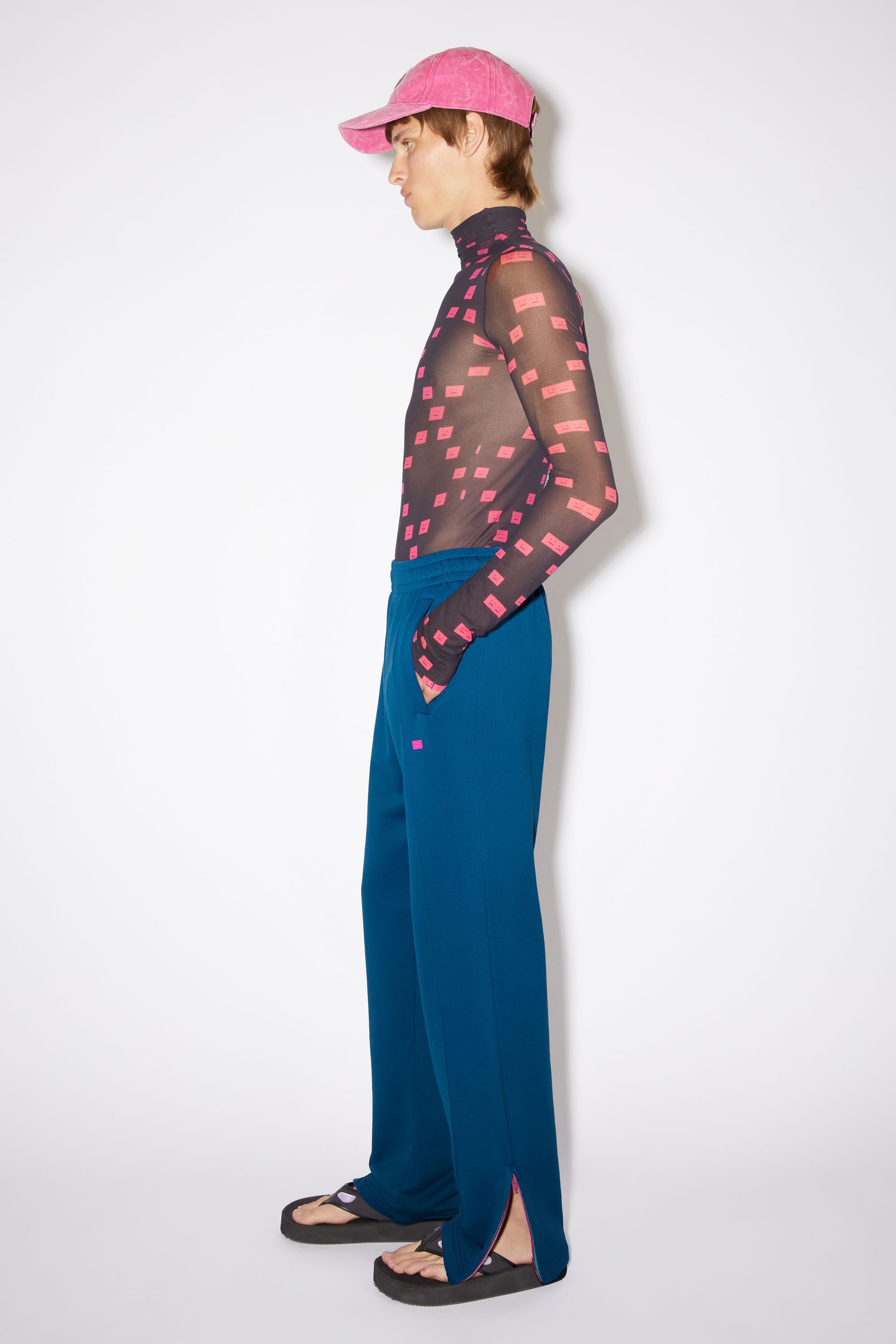 Tech jersey sweatpants - Deep blue - 4