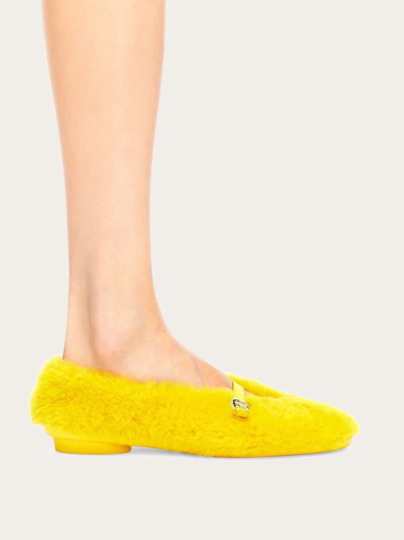 FERRAGAMO Fluffy ballet flat outlook