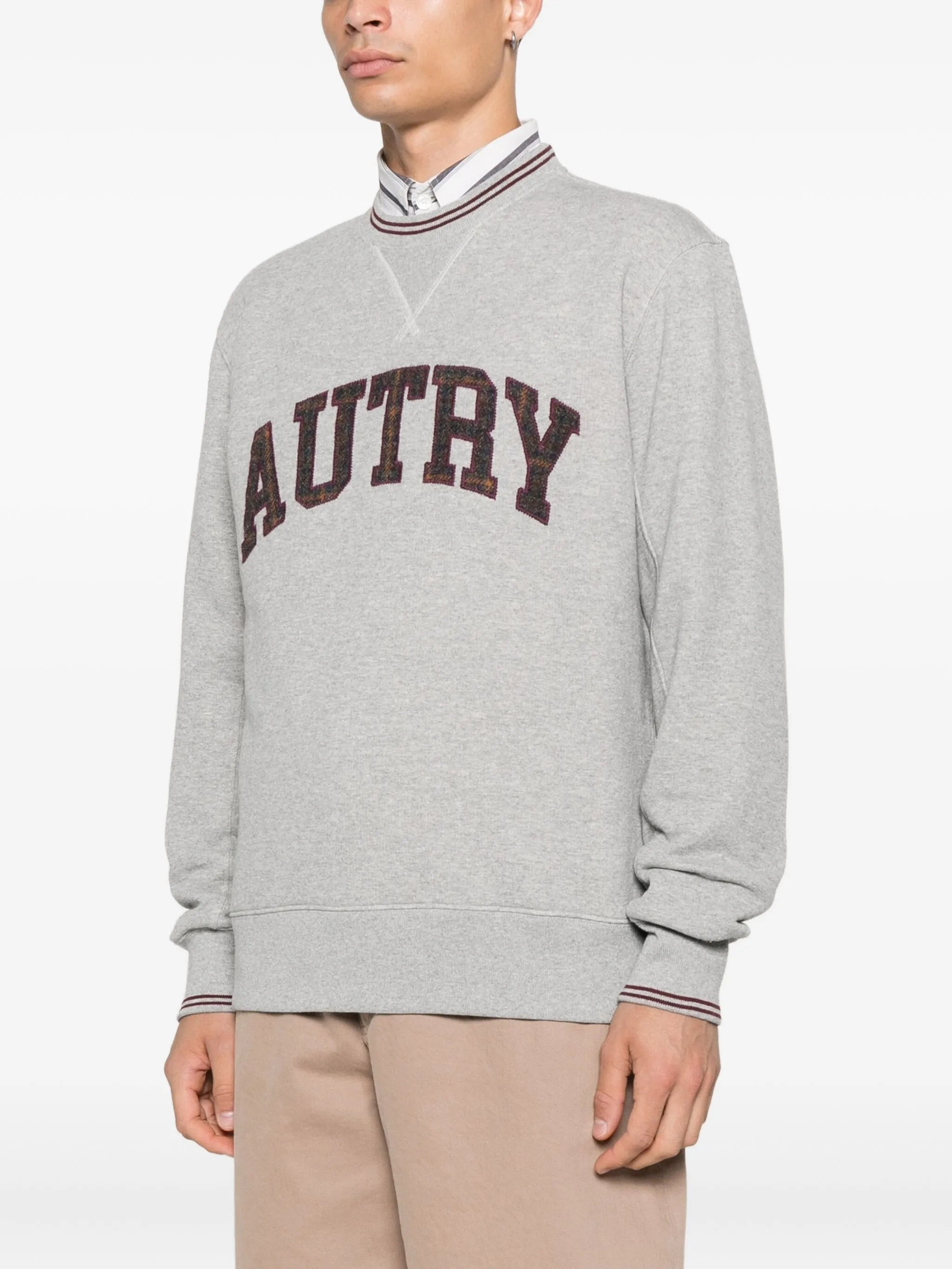 Autry Logo-embroidered Crew-neck Sweatshirt - 2